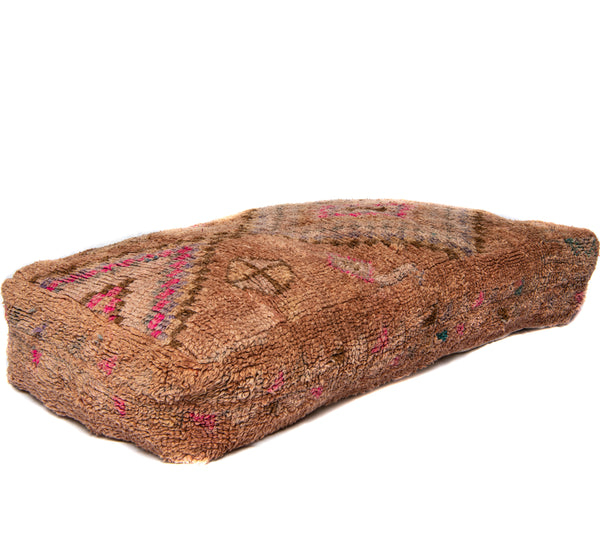 Double Diamond Rectangular Moroccan Pouf